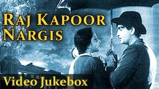 Raj Kapoor & Nargis (HD)  - Jukebox - Top 10 Raj Kapoor Nargis Songs