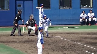 2017.4.2 ウエスタン・リーグ公式戦 中日ドラゴンズ 森野将彦第1号勝ち越し3ランホームラン ナゴヤ球場