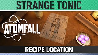 Atomfall - Strange Tonic - Recipe Location