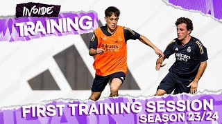 FIRST TRAINING SESSION | Real Madrid 2023/24