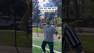 POV: NFL REF BETS ON GAME 🤦🏽‍♂️.. #nfl #funny #football #shorts