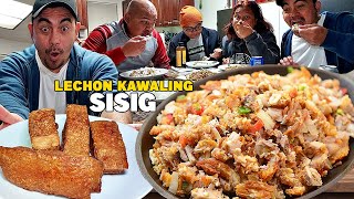 CRISPY LECHON KAWALI SISIG!! FAMOUS CRISPY PORK SISIG!