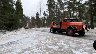 Veteraanikuorma-autoseuran kevätpäiväntasaus Keikka  26-27.3.2022 osa 1