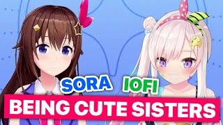 Sora \u0026 Iofi Being Cute Sisters (Tokino Sora \u0026 Airani Iofifteen /Hololive) [Eng Subs]