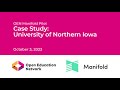 OEN Manifold Pilot Case Study: University of Northern Iowa