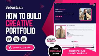 Modern Personal Portfolio Website Template 2026 💼 HTML5 Responsive Design (LIVE DEMO)