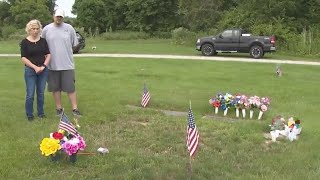 Buried in wrong plots