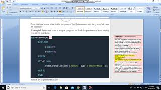 Decision Making 1 PLSQL
