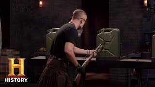 Forged in Fire: BAYONETS CAUSE INSANE DESTRUCTION (Season 3) | History