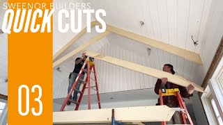 Custom Scissor Truss | Installation | QUICK CUTS 03