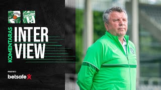 Čeburin | Trenerio komentaras | Interview | Kauno Žalgiris - Žalgiris [CC]