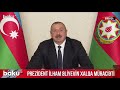 prezident İlham Əliyev xalqa müraciət edir 20.11.2020