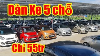 Dàn Xe 5 chỗ ngồi chỉ từ 55tr có xe che mưa che nắng , oto cũ giá rẻ tại HP 0816662386-0971255863