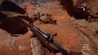 【BF1】芋スナを屈伸やジャンプで挑発したら大量に増殖してきた件…