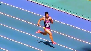 2013インターハイ陸上 男子200m準決勝3組桐生祥秀2013 08 02