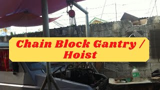 Chain Block Gantry / Hoist / Msm Garage Tv