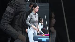 Most beautiful Korean female billiard player