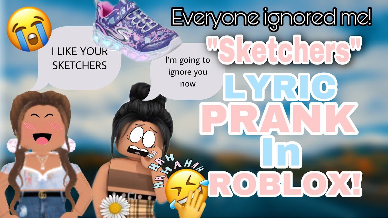 LYRIC PRANK In ROBLOX! - YouTube