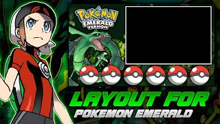 Pokemon Emerald LAYOUT || New layouts || 💥Pokemon Game Layouts💥