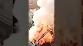 Fighting the Boyd Street Fire
