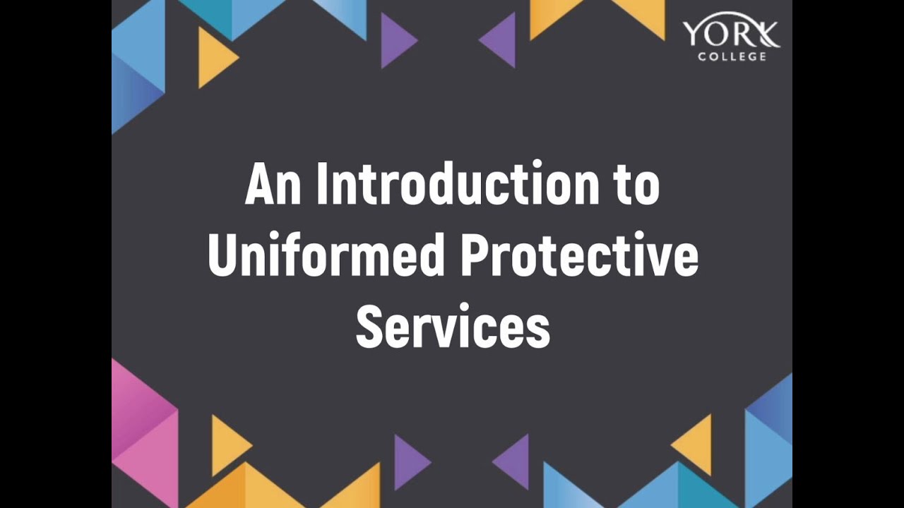 An Introduction To Uniformed Protective Services - YouTube