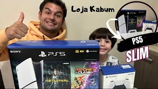 Console PlayStation 5 Slim, Edição Digital, Branco + 2 Jogos