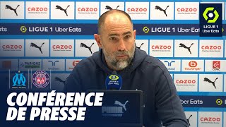 Conférence de presse OLYMPIQUE DE MARSEILLE - TOULOUSE FC (6-1) / 2022-2023