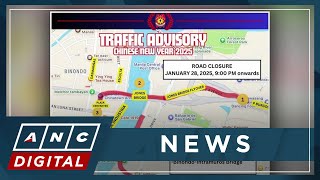 Number coding suspended on Jan. 29 for Chinese New Year celebration; Some Manila roads to be closed