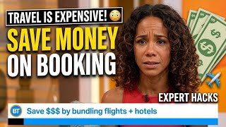 Travel is EXPENSIVE right now 😳 — Use THESE booking hacks to save $$$ ✈️