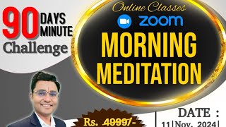 90 days morning meditation day 3(LOA)WITH COACHRKD MOTIVATIONAL SPEAKER