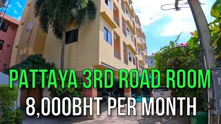 CENTRAL PATTAYA 8,000BHT MONTHLY APARTMENT ROOM HIGH SEASON REVIEW - SILVER PLACE