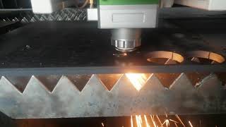 How to cut 12mm carbon steel with 1.5kw fiber laser #laser #cnc #thickness #fiberlaser #senfenglaser