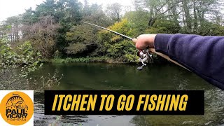 Club day out Grayling fishing on the river Itchen.