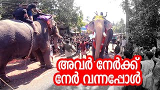 അവർ നേർക്ക് നേർ വന്നപ്പോൾ | Kuttankulangara Arjunan | Ambadi Balan | Chiravarmbathukkavu pooram