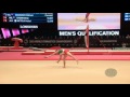 REGHIB Mohamed (ALG) - 2015 Artistic Worlds - Qualifications Floor Exercise