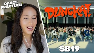 SB19 'DUNGKA!' Dance practice REACTION | Simula At Wakas EP