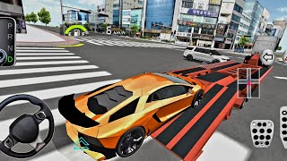 Cargo New Lamborgini in a long vehicle truck to my shore room | 3D car Simulation |