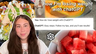 how i lost 10 pounds with chatGPT