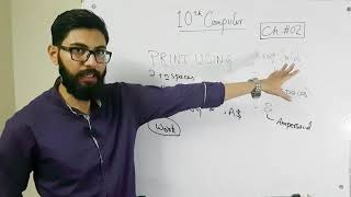 PRINT USING Statement in GW BASIC | 10 class computer chapter 2