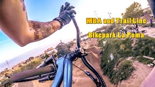 Propably the longest line at BIkepark La Poma - MBA and Trail Line 2017