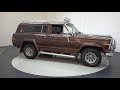 jeep cherokee chief 5.9l v8 1980 video www.erclassics.com