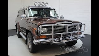 Jeep Cherokee Chief 5.9L V8 1980 -VIDEO- www.ERclassics.com