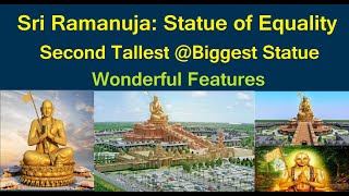 Statue of Equality|Sri Ramanujacharya|Second Tallest @Biggest Statue| Hyderabad|Special Features