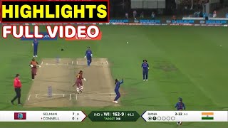 India Women Vs West Indies Women Full Match Highlights | Ind W Vs Wi W Full Highlights | Harmanpreet