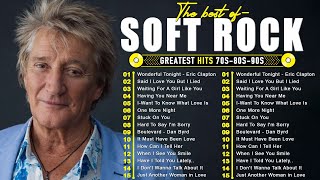 Michael Bolton, Eric Clapton, Phil Collins, Bee Gees, Eagles,Foreigner📀Soft Rock Ballads 70s 80s 90