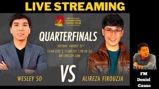 Aimchess US Rapid | QUARTER FINALS!  WESLEY SO VS ALIREZA!