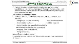 Vector Operations - Pipeline and Vector Processing - Computer Organization and Architecture