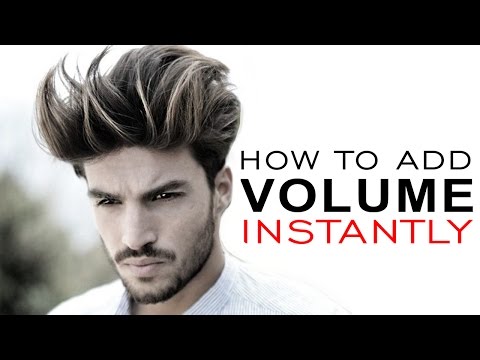 HOW TO ADD VOLUME TO YOUR HAIR | Men's Hairstyle Tutorial | ALEX COSTA HOW TO ADD VOLUME TO YOUR HAIR | Men's Hairstyle Tutorial | ALEX COSTA