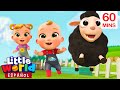 Ovejita Negra🐑| 🎤 Canciones Infantiles🎶 Little World En Español 👶🏻🌎Dibujos animados para niños