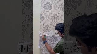 How To Apply Wall Sticker On Switchboard | Wall Sticker Kaise Lagaye | Wall Stickers Switchboard